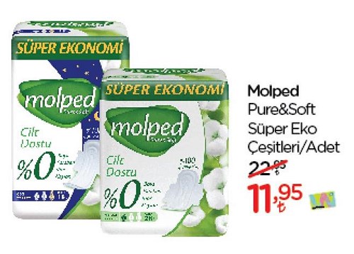 Molped Pure&Soft Süper Eko Çeşitleri/Adet image