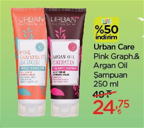 Urban Care Pink Graph&Argan Oil Şampuan 250 ml image