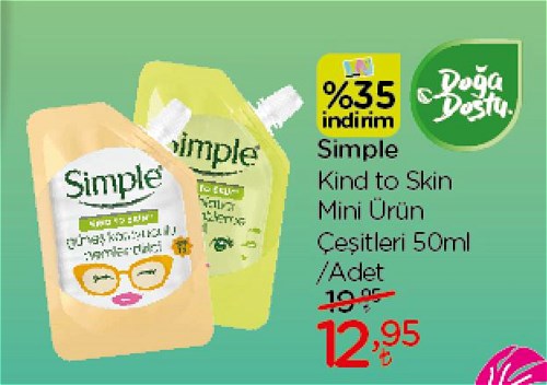 Simple Kind to Skin Mini Ürün Çeşitleri 50 ml image