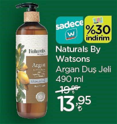 Naturals by Watsons Argan Duş Jeli 490 ml image