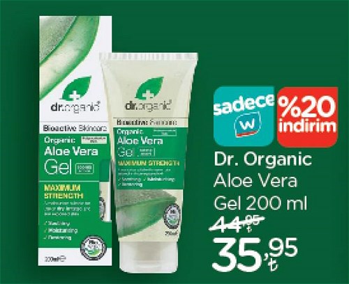 Dr.Organic Aloe Vera Gel 200 ml image