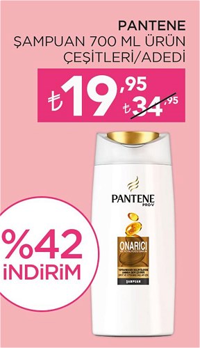 Pantene Şampuan 700 ml Ürün Çeşitleri image