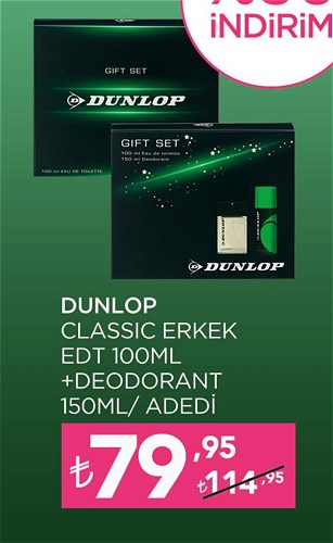 Dunlop Classic Erkek Edt 100 ml+Deodorant 150 ml image