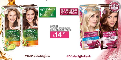 Garnier Yarı Set Saç Boyası Ürün Çeşitleri/Adedi image