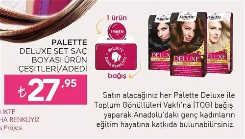 Schwarzkopf Palette Deluxe Set Saç Boyası ürün Çeşitleri/Adedi image