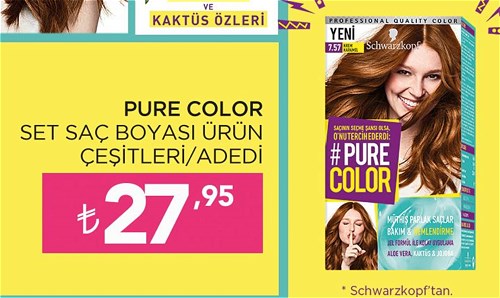 Pure Color Set Saç Boyası Ürün Çeşitleri/Adedi image