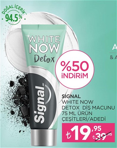 Signal White Now Detox Diş Macunu 75 ml Ürün Çeşitleri image