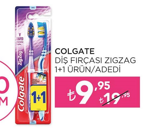 Colgate Diş Fırçası Zigzag 1+1  image