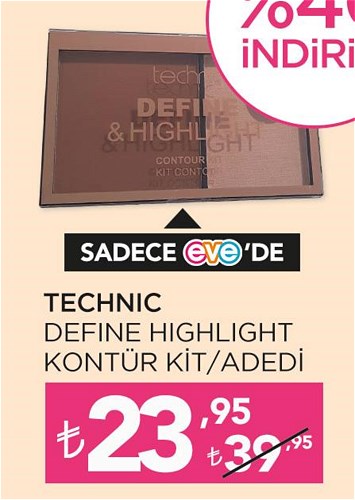 Technic Define Highlight Kontür Kit image