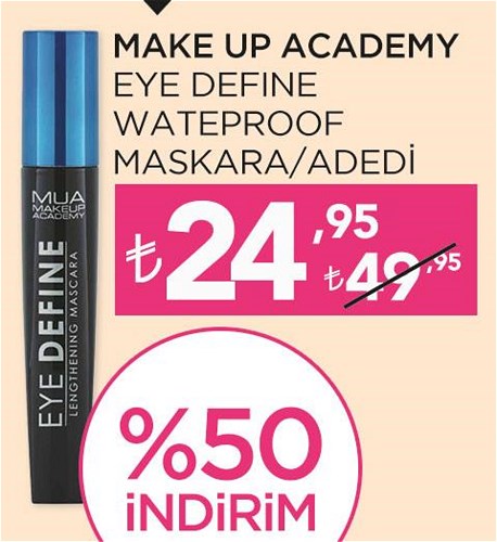 Make Up Academy Eye Define Waterproof Maskara image