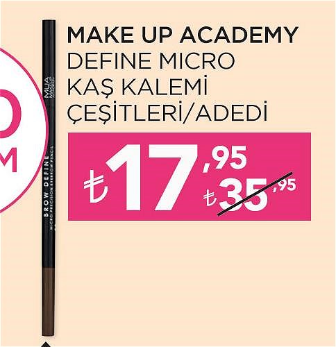 Make Up Academy Define Micro Kaş Kalemi Çeşitleri/Adedi image