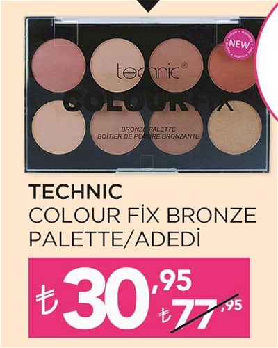 Technic Colour Fix Bronze Palette image