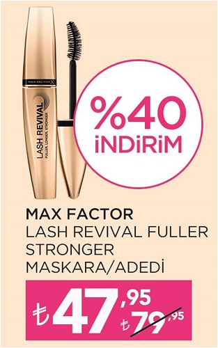 Max Factor Lash Revival Fuller Stronger Maskara image