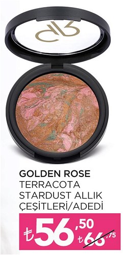 Golden Rose Terracota Stardust Allık Çeşitleri/Adedi image