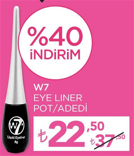 W7 Eyeliner Pot image