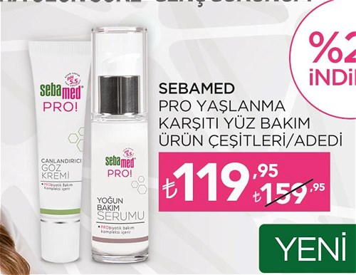 Sebamed Pro Yaşlanma Karşıtı Yüz Bakım Ürün Çeşitleri/Adedi image