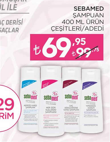 Sebamed Şampuan 400 ml Ürün Çeşitleri image