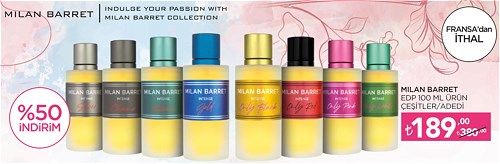 Milan Barret Edp 100 ml Ürün Çeşitleri image