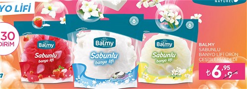 Balmy Sabunlu Banyo Lifi Ürün Çeşitleri/Adedi image