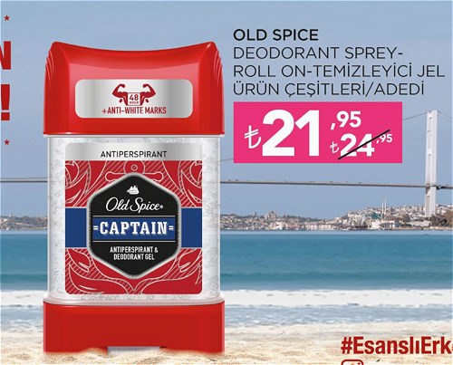 Old Spice Deodorant Sprey/Roll On/Temizleyici Jel Ürün Çeşitleri/Adedi image