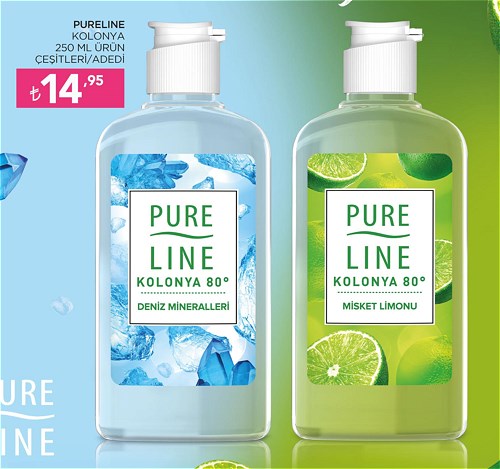 Pureline Kolonya 250 ml Ürün Çeşitleri image