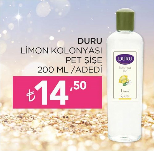Duru Limon Kolonyası Pet Şişe 200 ml image