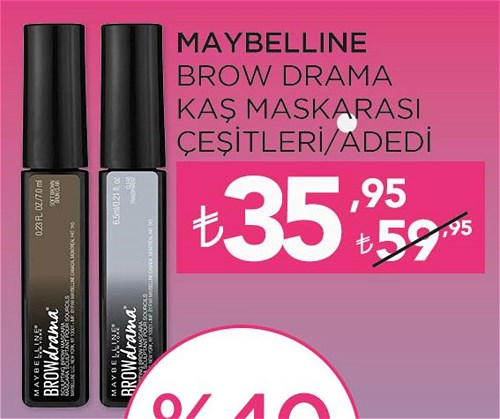 Maybelline Brow Drama Kaş Maskarası Çeşitleri/Adedi image