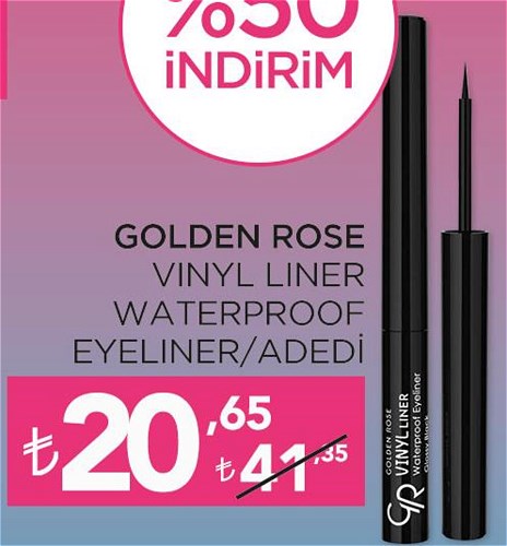 Golden Rose Vinyl Liner Waterproof Eyeliner image