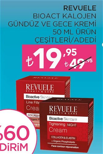 Revuele Bioact Kalojen Gündüz ve Gece Kremi 50 ml Ürün Çeşitleri image