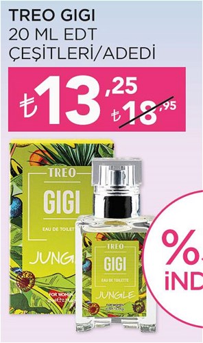 Treo Gigi 20 ml Edt Çeşitleri image