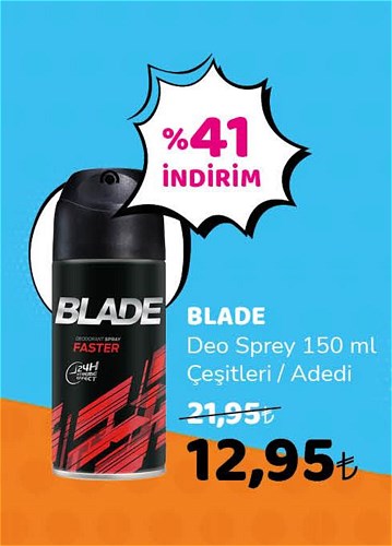 Blade Deo Sprey 150 ml Çeşitleri / Adedi image