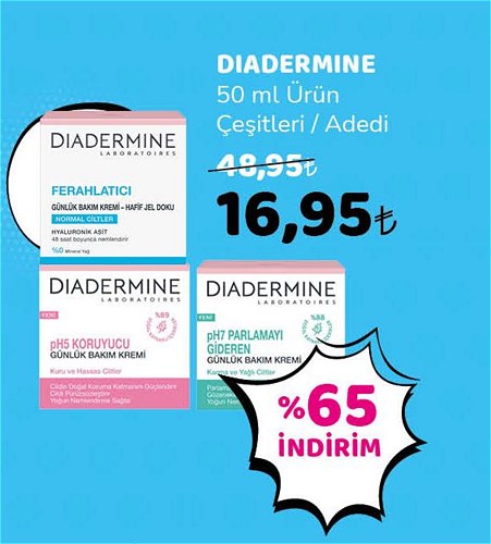 Diadermine 50 ml Ürün Çeşitleri / Adedi image