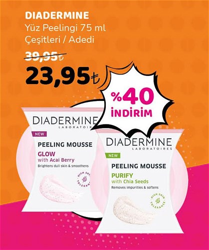 Diadermine Yüz Peelingi 75 ml Çeşitleri / Adedi image