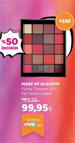 Make Up Academy Flame Thrower 20'li Far Paleti image