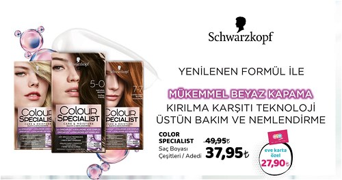 Schwarzkopf Color Specialist Saç Boyası Ürün Çeşitleri / Adet image