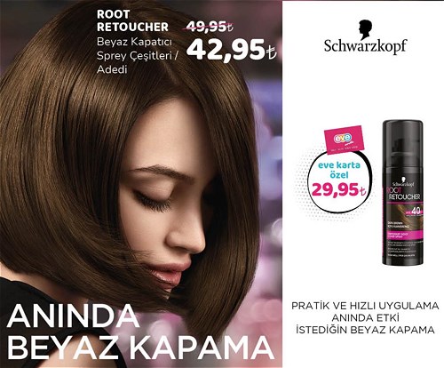 Schwarzkopf Root Retoucher Beyaz Kapatıcı Sprey Çeşitleri/Adedi image