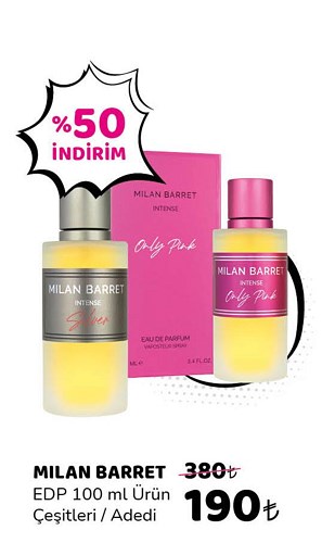 Milan Barret Edp 100 ml Ürün Çeşitleri / Adedi image