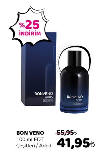 Bon Veno 100 ml Edt Çeşitleri / Adedi image