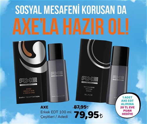 Axe Erkek Edt 100 ml Çeşitleri / Adedi image