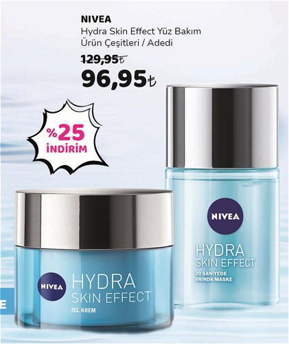 Nivea Hydra Skin Effect Yüz Bakım Ürün Çeşitleri/Adedi image