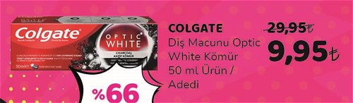 Colgate Diş Macunu Optic White Kömür 50 ml  image