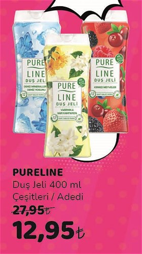 Pureline Duş Jeli 400 ml Çeşitleri image