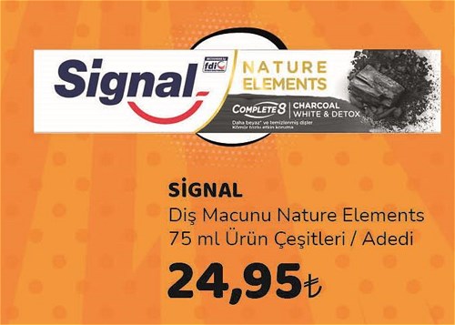 Signal Diş Macunu Nature Elements 75 ml Ürün Çeşitleri image