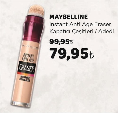 Maybelline Instant Anti Age Eraser Kapatıcı Çeşitleri/Adedi image