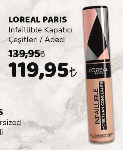 Loreal Paris Infaillible Kapatıcı Çeşitleri/Adedi image