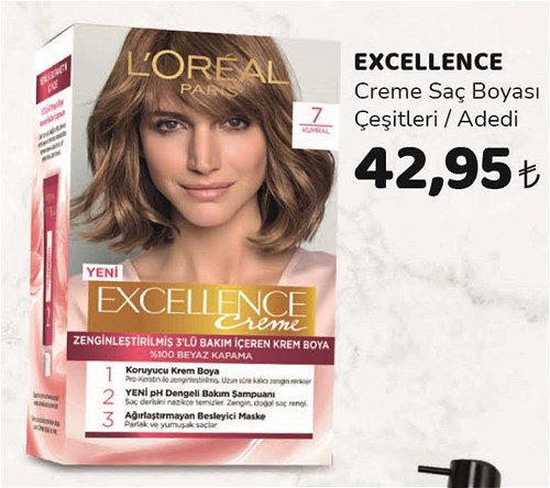 Excellence Creme Saç Boyası Çeşitleri/Adet image