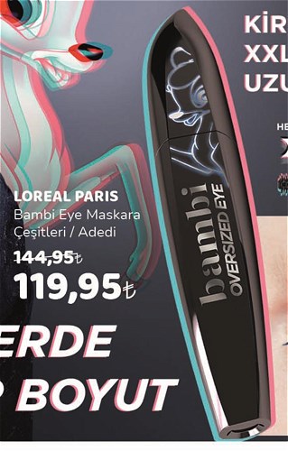 Loreal Paris Bambi Eye Maskara Çeşitleri/Adedi image