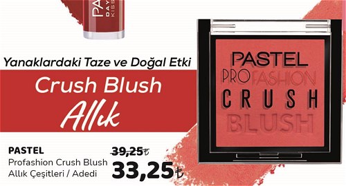 Pastel Profashion Crush Blush Allık Çeşitleri/Adedi image