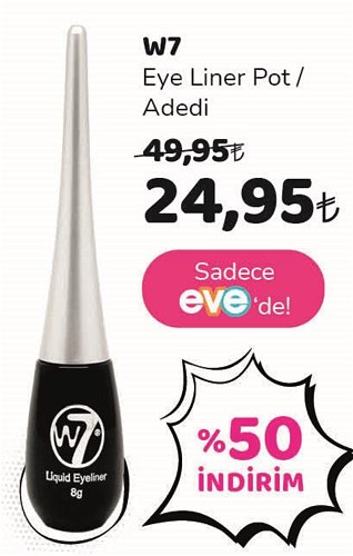 W7 Eye Liner Pot image