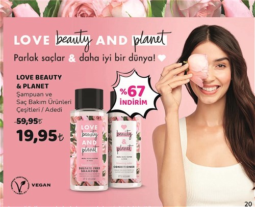 Love Beauty&Planet Şampuan ve Saç Bakım Ürünleri Çeşitleri/Adedi image